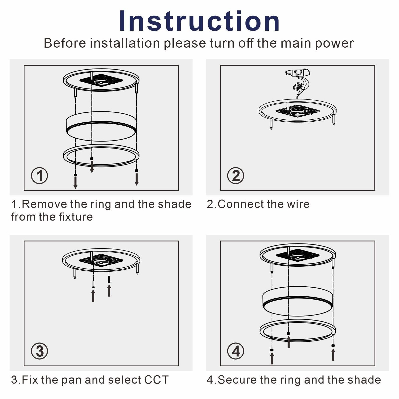 Hot sell modern ETL double ring LED Ceiling lamp 24W Round ultrathin Flush mount acrylic round shape ceiling light for bedroom