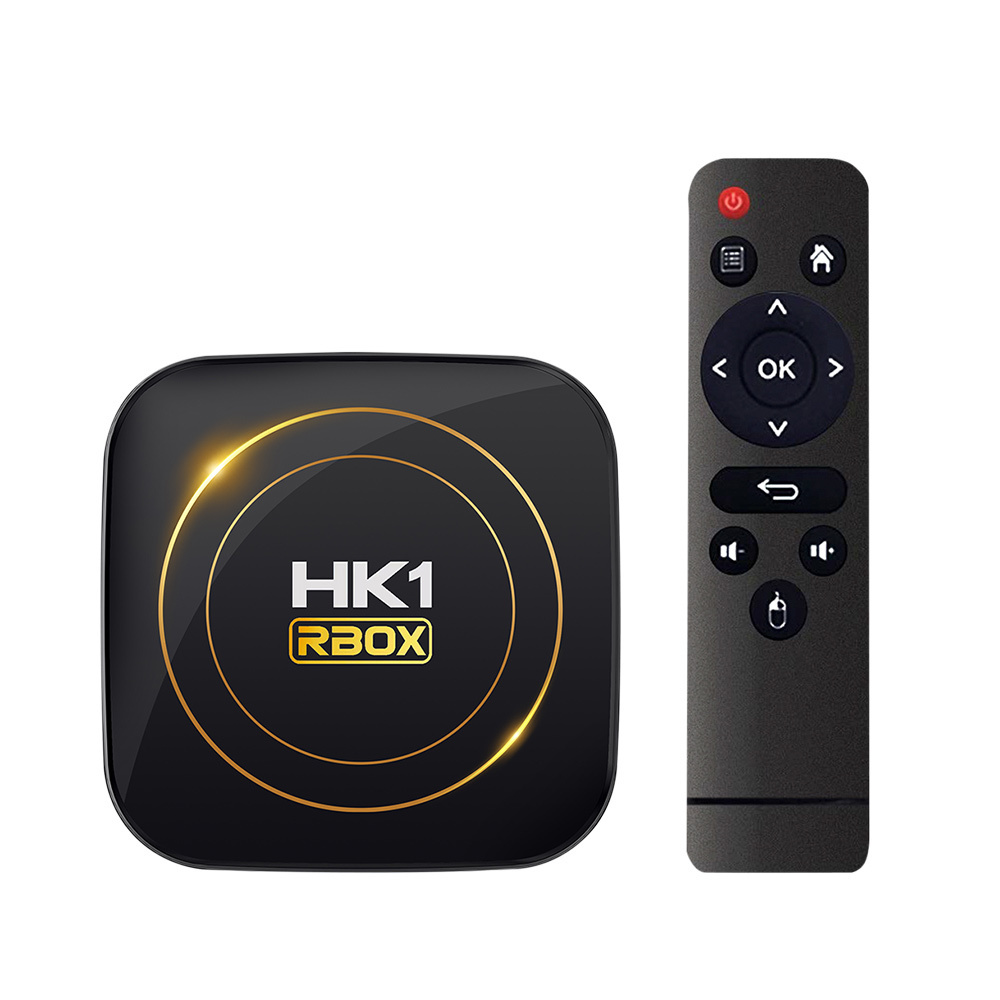 NEW HK1RBOX H8S Smart TV BOX 4G 64G Android 12 Allwinner H618 6K 5G Wifi BT 3D 4K Media Player HK1 RBOX Set Top BOX TVBOX