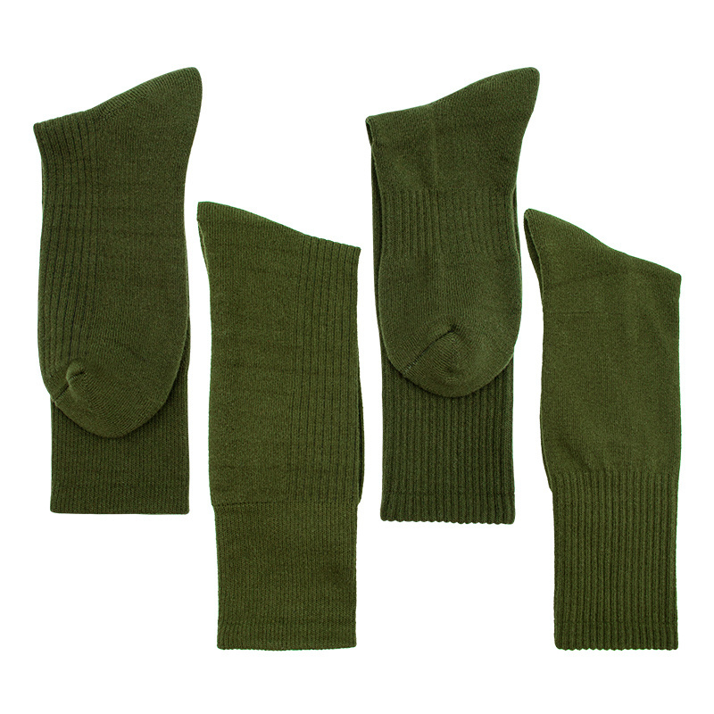 winter luxury thick black military green hand knitted pure fleece alpaca merino cashmere wool thermal socks for horse riding