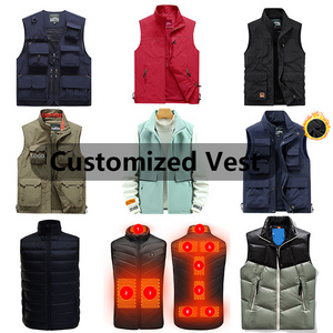 LongSpace Custom Trapstar Veste Utility Hunting Gilet Waistcoats Heated Running Plus Size Men'S Vests