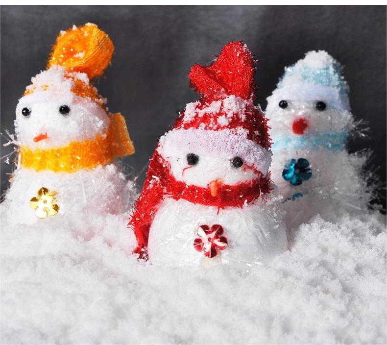 Magic Decorative Snow Power Simulated White Christmas Instant Artificial Super Absorbent Polymer Snow White Powder