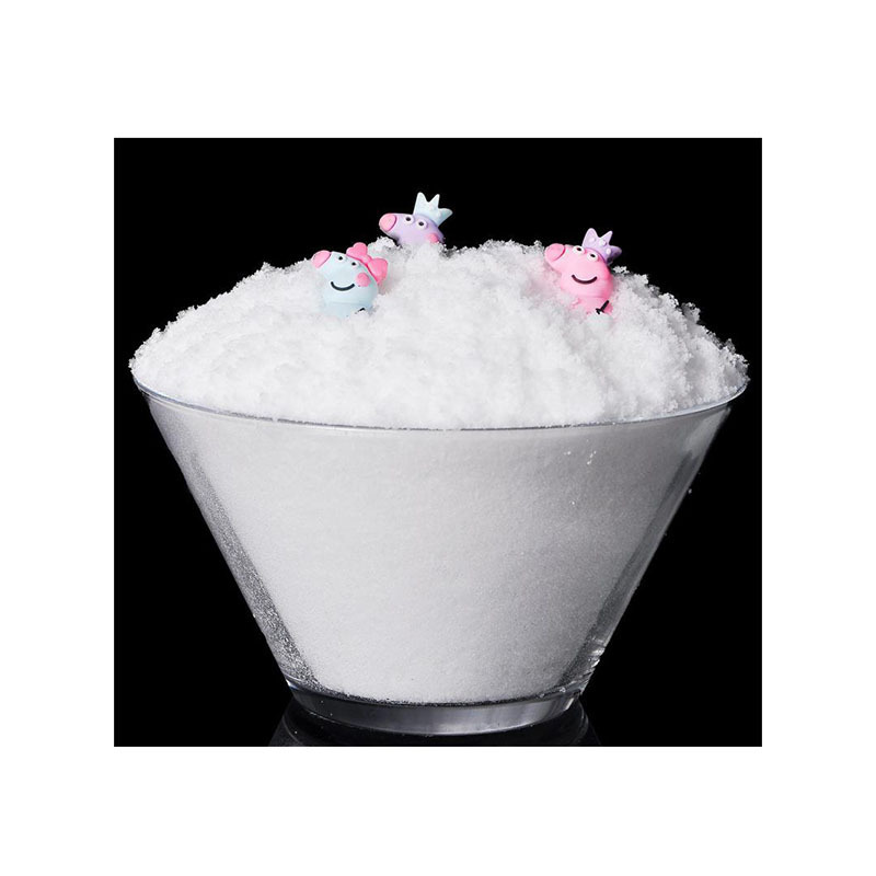 Magic Decorative Snow Power Simulated White Christmas Instant Artificial Super Absorbent Polymer Snow White Powder