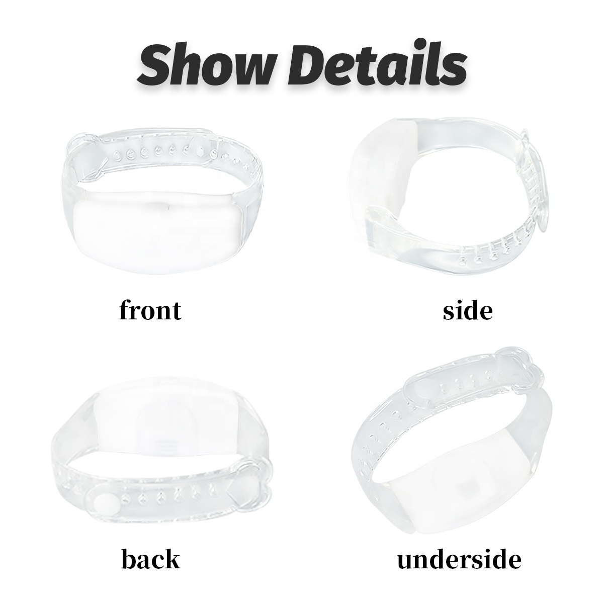 Vip Led Light Bracelets That Move With Music Adjustable Led Flashing Wrist Bands Led Light Remote Control Led Bracelet