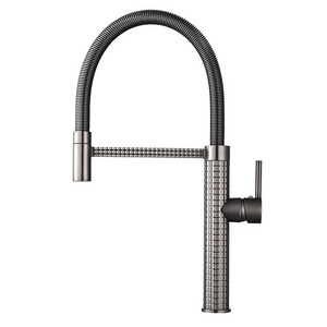 Spring Universal Pull-out Kitchen Faucet Hot and Cold Water Faucet Rotatable Telescopic Washbasin Sink for Home Use