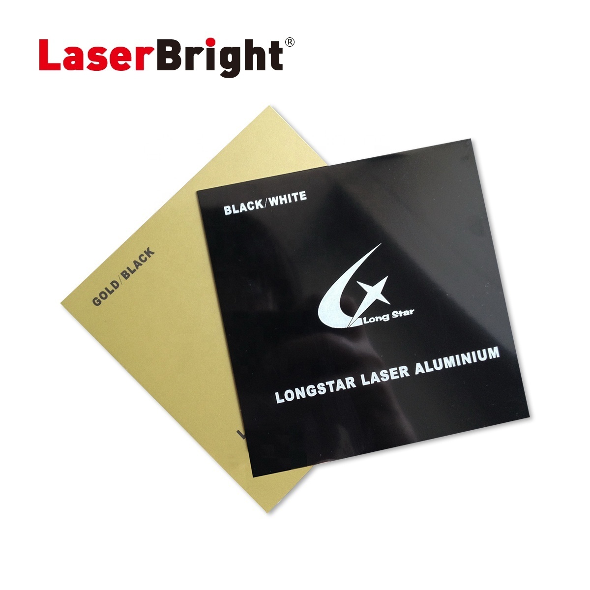 Laser engraving aluminum sheet two layers engravable Aluminum blanks Laserable Aluminum metal coated blank double color sheet