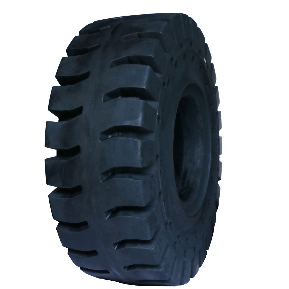 Solid tires for forklifts in various best-selling and customizable colors of different models 20.5-25