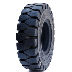 Hot sale Black Rubber solid tyre 650-10 500-8 700-12 good price For forklift Transportation with high quality and long span life