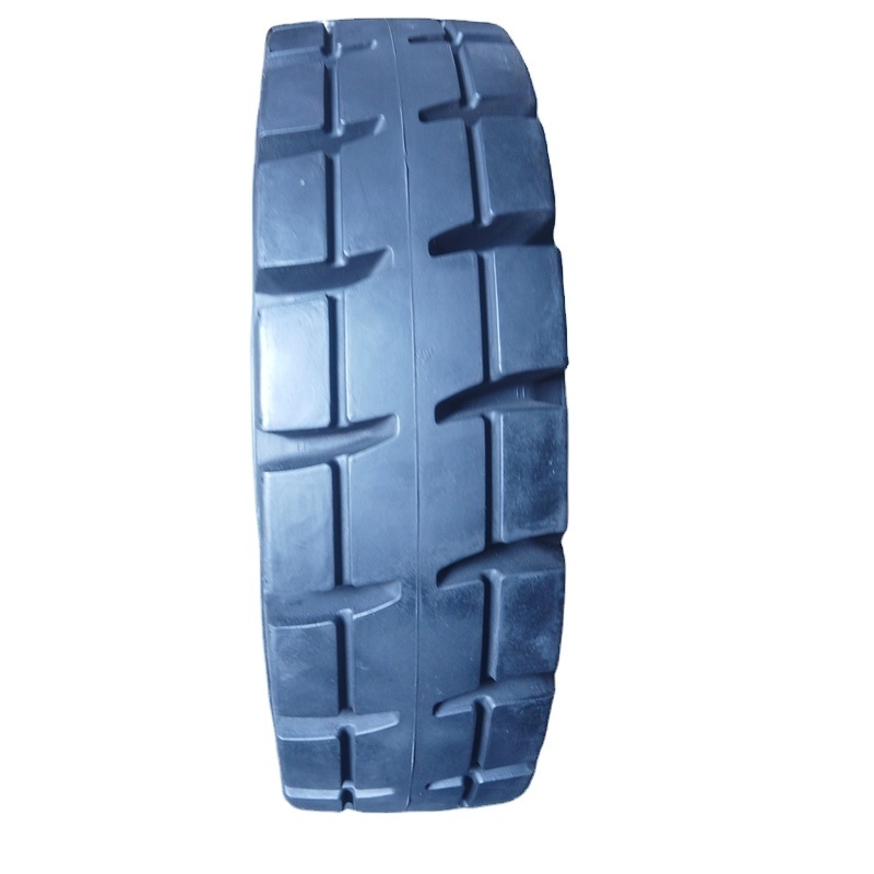 Wholesale Forklift Tyre Forklift Parts 6.00-9 7.00-12 8.25-15 Rubber Solid Tire  solid tyre scooter