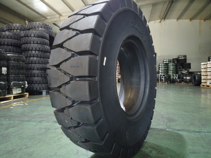 12.00-20 12 20 Inch Rubber Solid Tire For Forklift Heavy Trucks Trailers