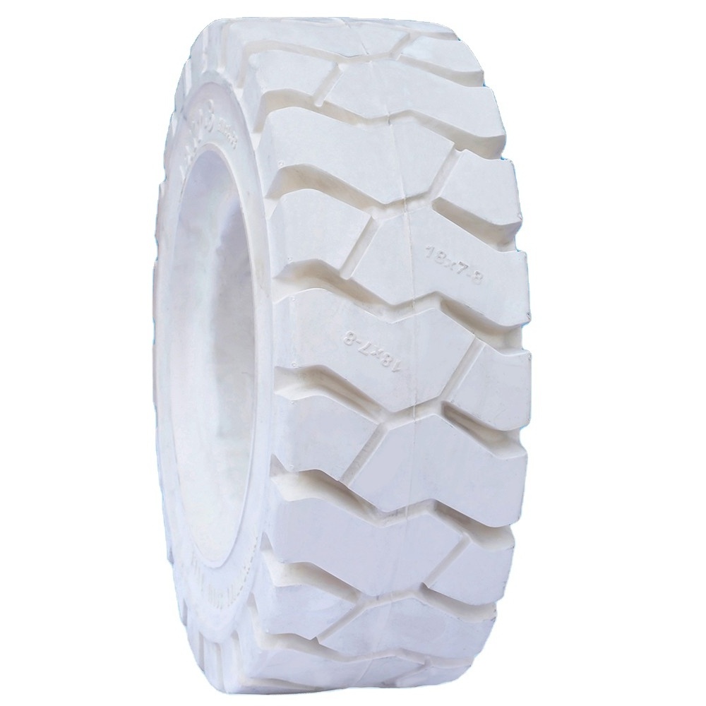 color tires for cars  18x7-8 non-marking solid forklift tire