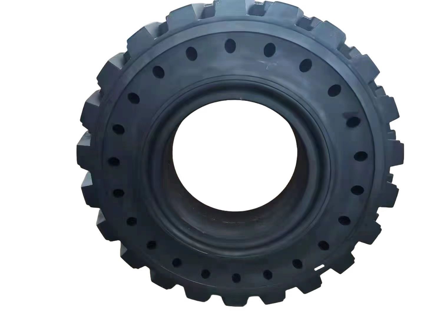 Tire Manufacture 14.00-24 Black Rubber New Solid Tyres For Vehicles