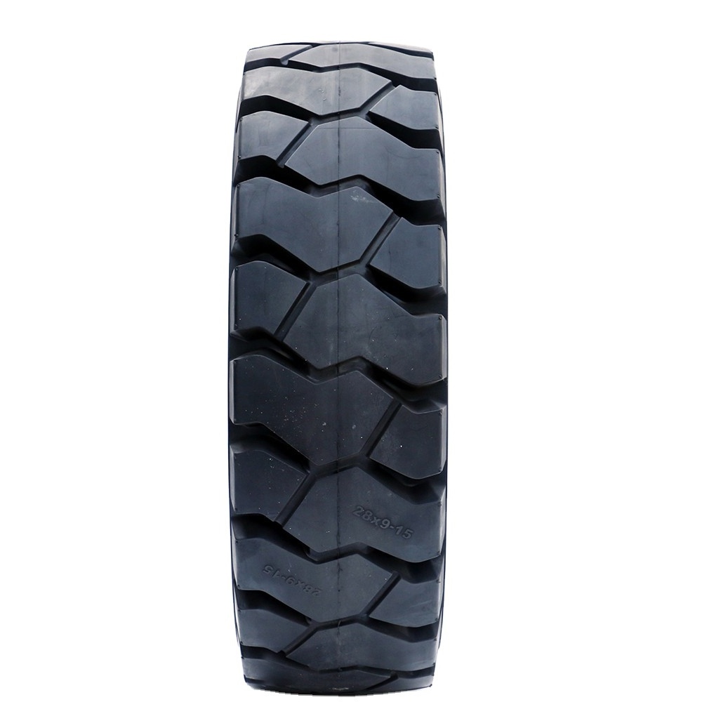 Inflated Solid 600X9 700x12 Forklift Tires With Good Price 28X9-15