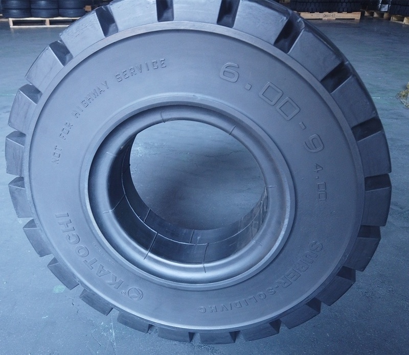 High quality industrial forklift solid rubber tires 6.00-9 solid tire 8,25-20  on sale solid wheelchair tyre