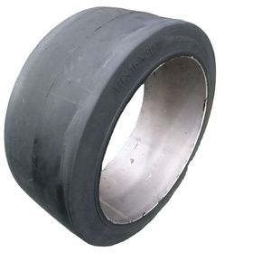 Premium solid rubber wheel 16x5x10 1/2  16x5x10 5 forklift tire press on forklift tyres