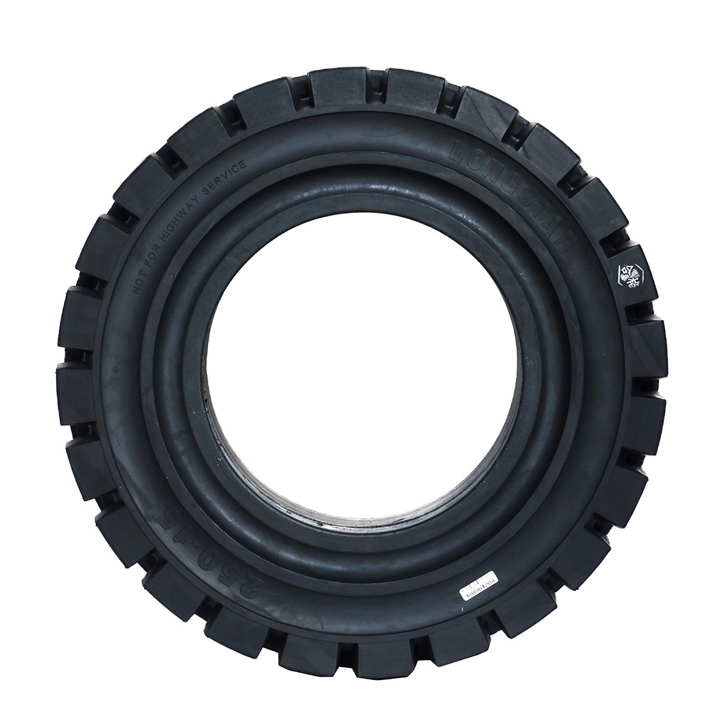 Forklift solid tires 250/70-15 and rubber solid tires 250-15