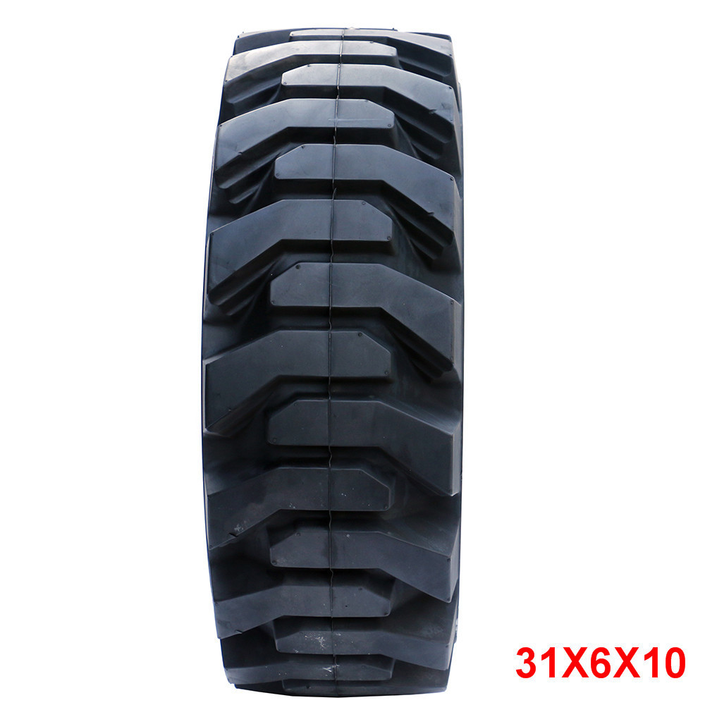 Factory high elastic Skid steer solid tires 10-16.5 10x16.5 10x16 5 solid skid steer tires for Bobcat tyres