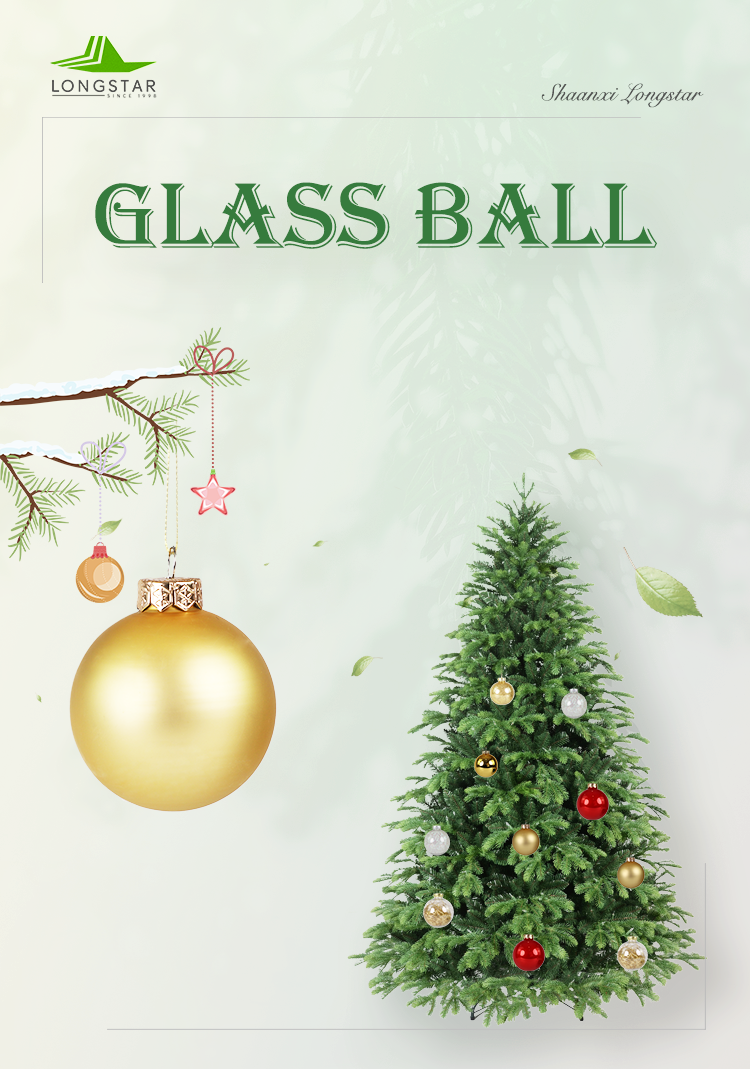 Wholesale Hollow Clear Flat Glass Xmas Craft Ball Blank Hanging Glass Ball Christmas Tree Disc Baubles Ornament