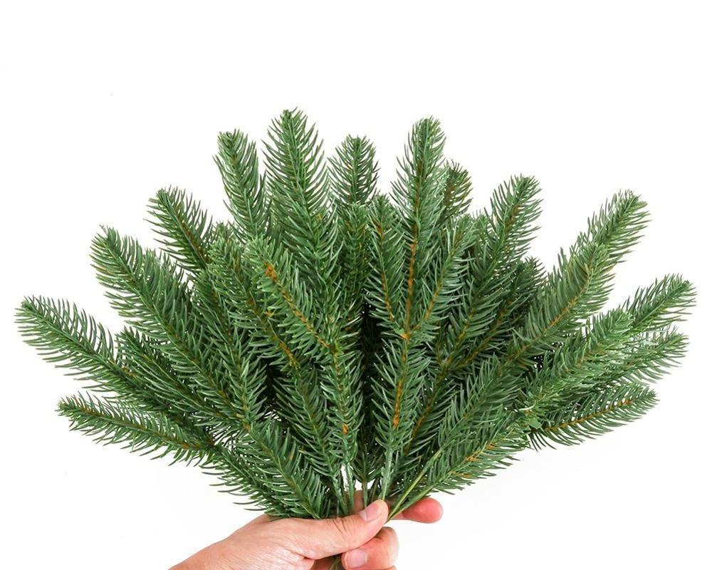 Artificial PE Christmas Tree Leaves Christmas Pine Tree Branches