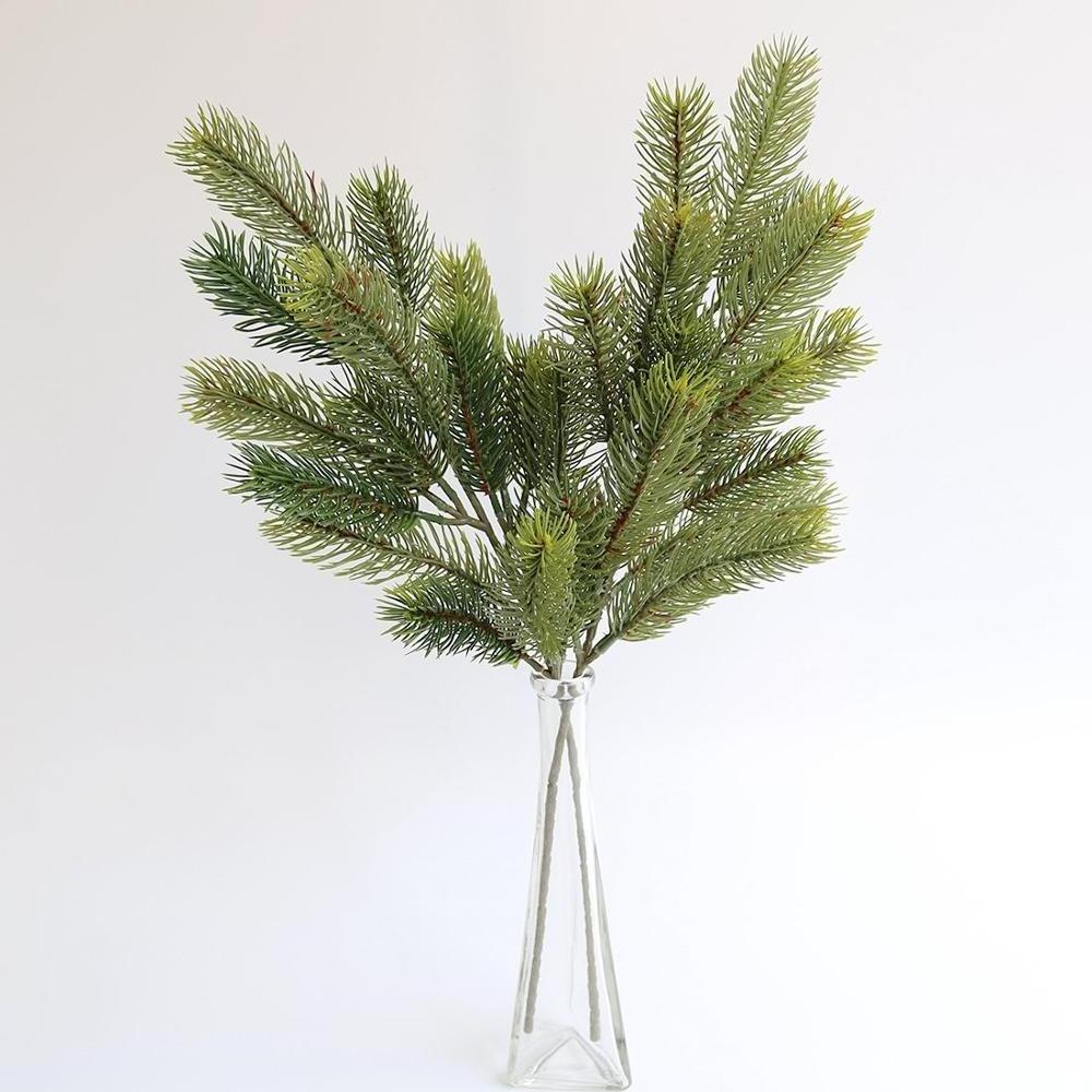 Artificial PE Christmas Tree Leaves Christmas Pine Tree Branches