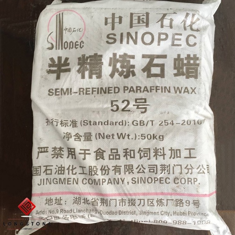 Jingmen 52-54 Semi Refined Paraffin Wax