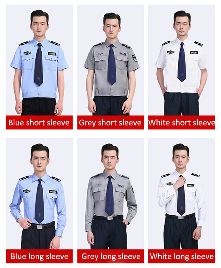 Uniform Security Guard Uniform guard Group Wholesale Unisex For Outdoor Working Suits Security Guard Uniform