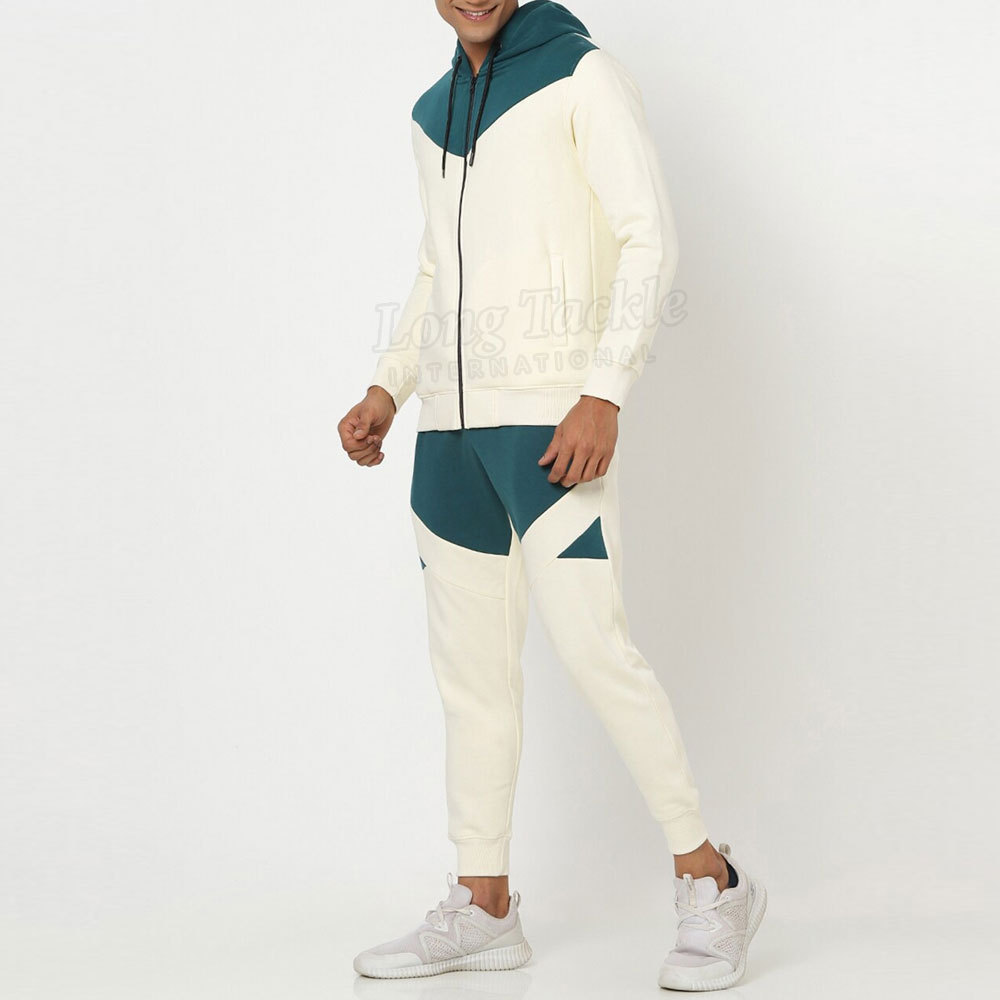 White Green High Quality Training Tracksuit For Men's Outdoor Men Clothing Best Quality Tracksuit