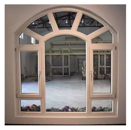 LongTai Aluminum solid wood sliding window Windows Thermal Break Sound Insolation Triple Glass Wood Awning Window