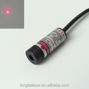 Red light pointer for laser machine positioning auto focusing