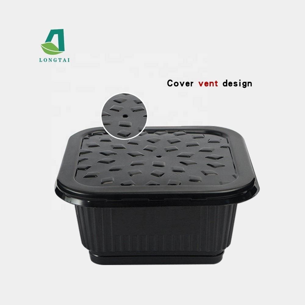 Custom disposable Hot Pot Plastic Container Self Heating Lunch Box Plastic Self Heating Food Container