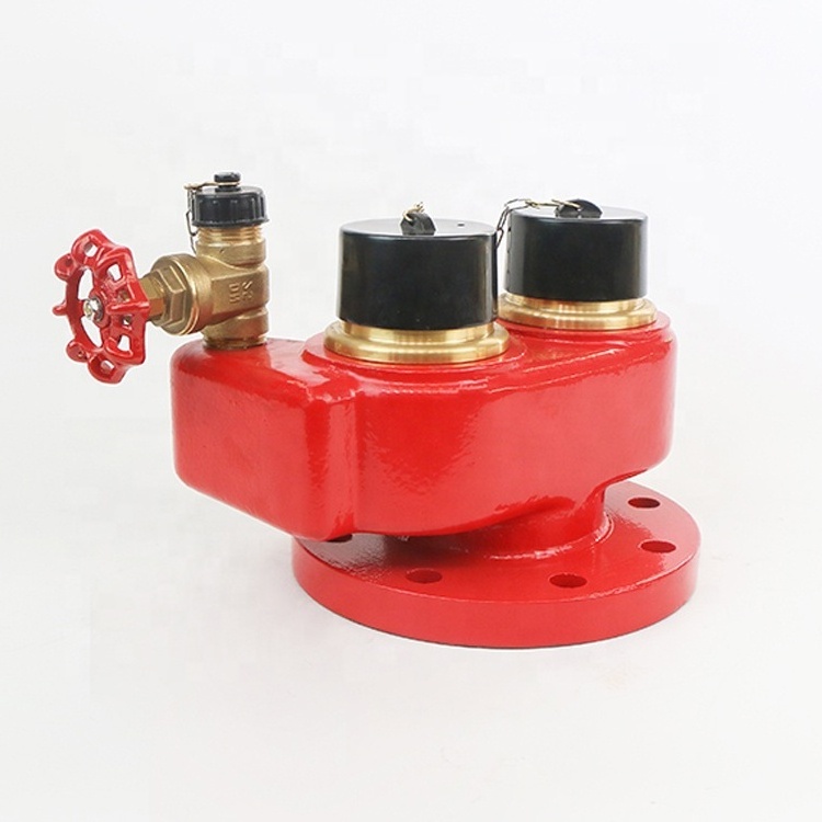 2 way breeching inlet valve BSP fire fighting valve