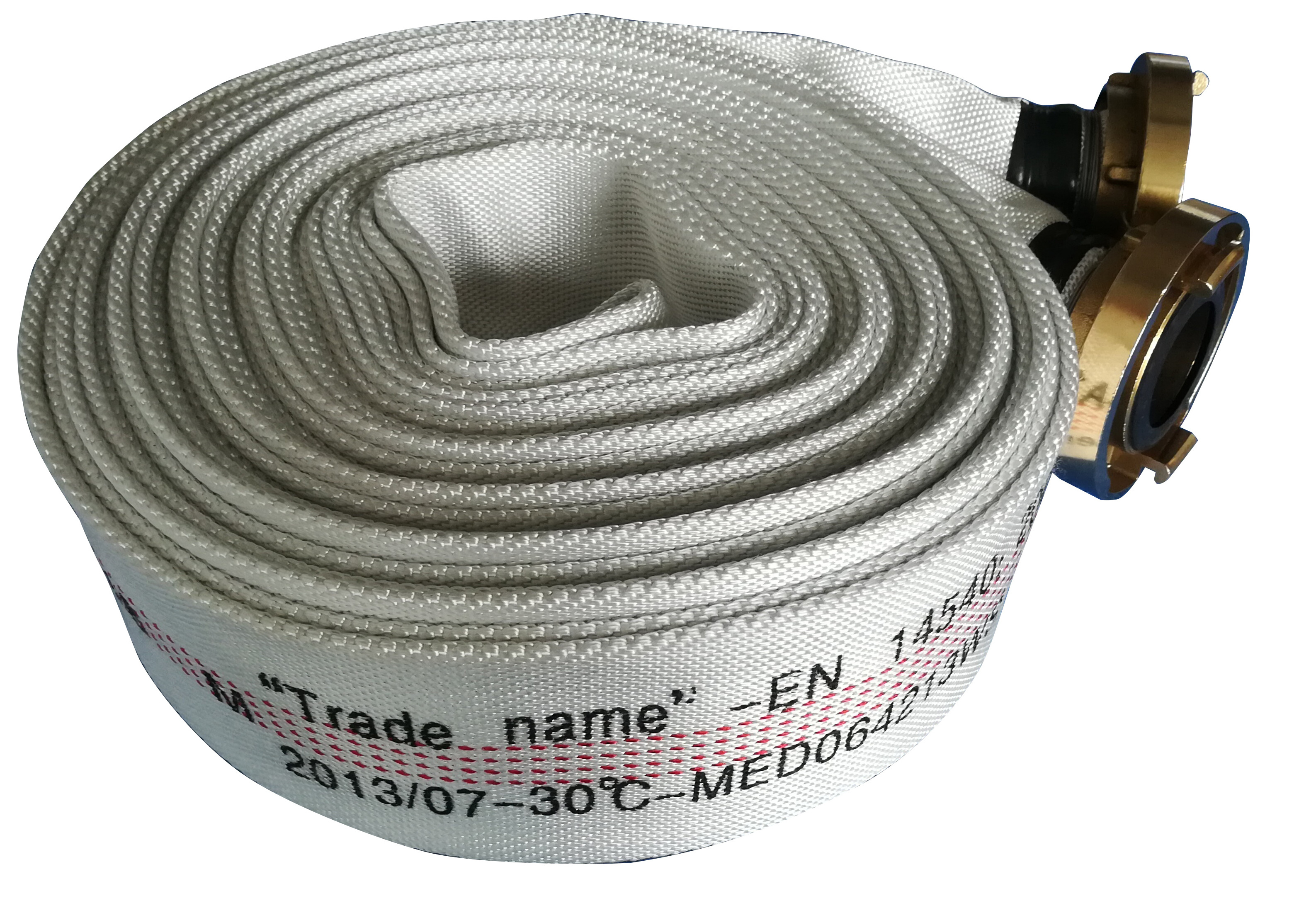 Canvas Flat Pipe for Agriculture Custom Material EPDM Rubber PU PVC TPR TPE Layflat PVC Fire Hose