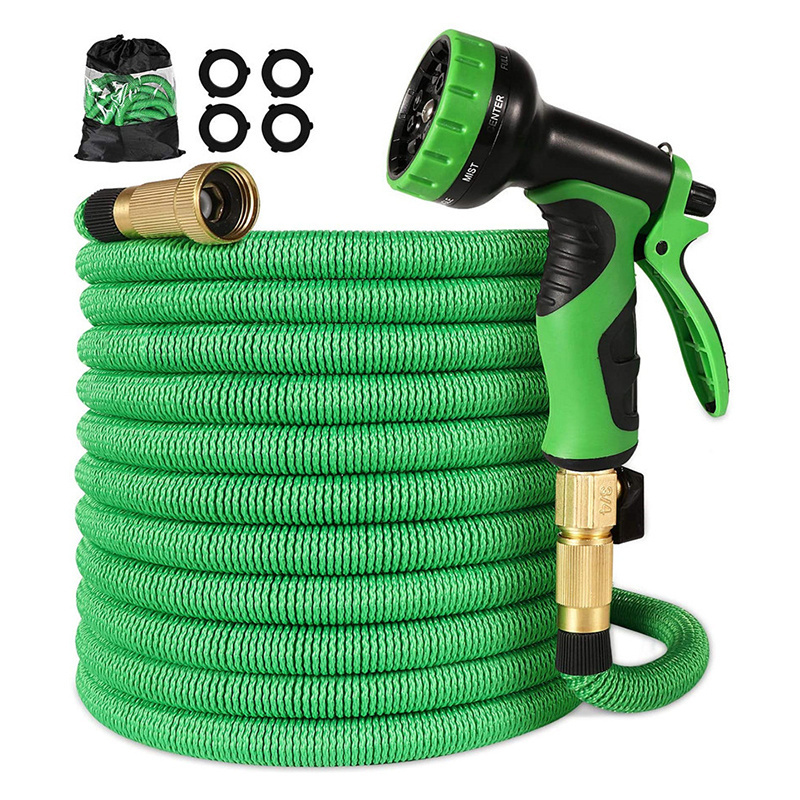 Factory wholesales No-Kink Flexible Water Hose Expandable Long Lightweight Garden Water Hose 25ft/50ft/75ft/100ft