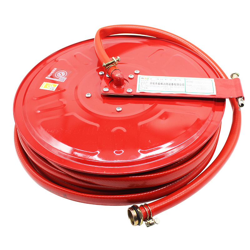 fire hose reel 1'' 30m with cabinet Egyptian standard Fire fighting equipment Fire hose reel cabinet