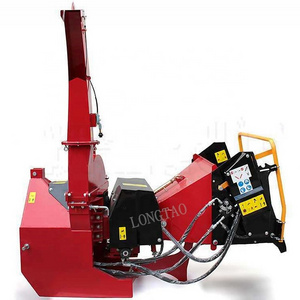 forestry mulcher BX72R PTO type hydraulic feeding wood chipper with ce approved