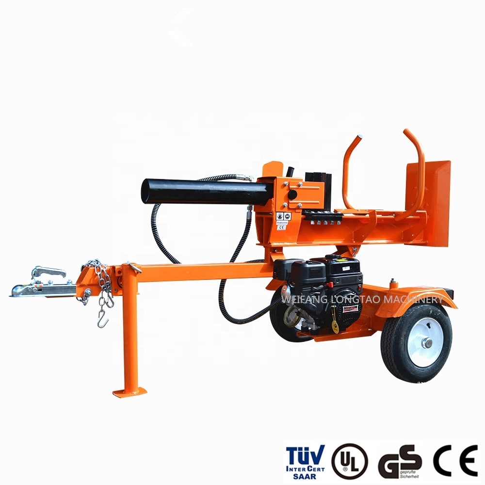 Professional manufacturer 50 Ton diesel engine Firewood Processor Log Splitter with CE