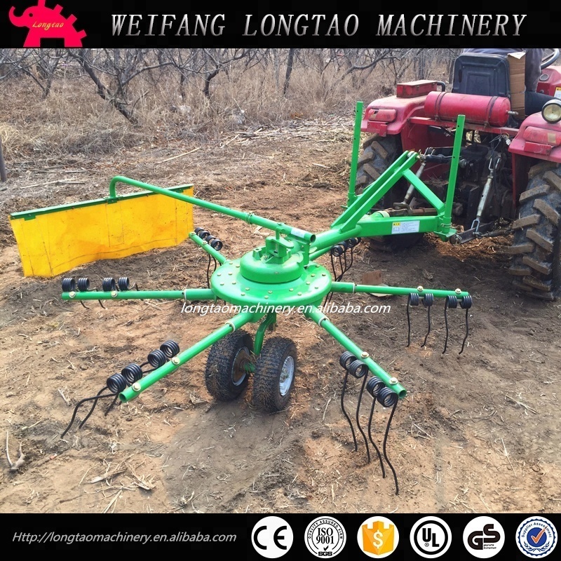 CE approved tractor PTO driven hay rake for sale