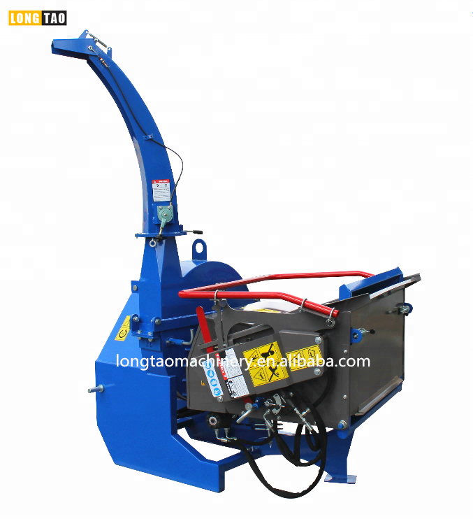 forestry mulcher BX72R PTO type hydraulic feeding wood chipper with ce approved