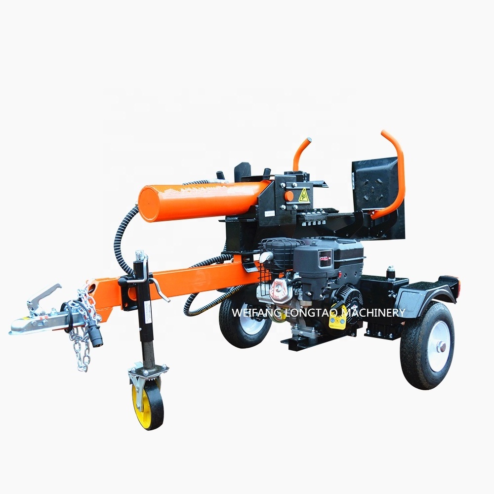 Professional manufacturer 50 Ton diesel engine Firewood Processor Log Splitter with CE