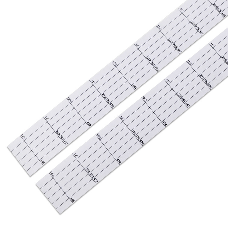 Wintape Custom Internal Diameter Pipe Circumference Tape for Measuring O-ring