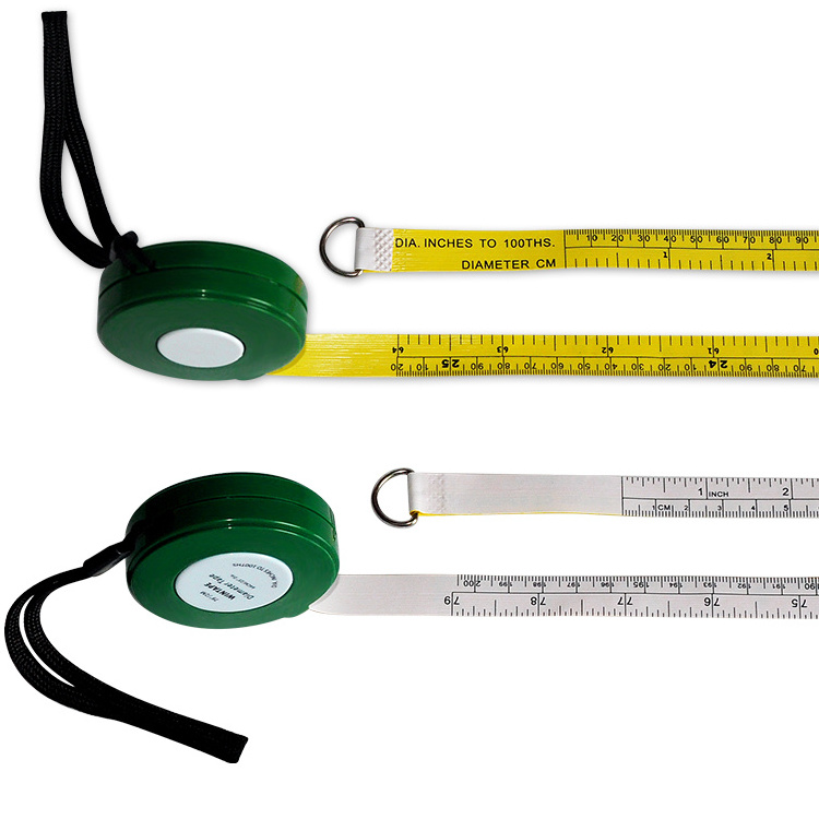 Wintape 2m Outside Diameter Tape Measure, Fiberglass Tree Pipe Diameter Measuring Tape, Cm and Inches OD Tape Measure