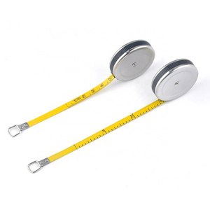 Wintape Custom Logo 2m Mini Pi Diameter Circumference Metric Tape Measure Use for Measuring Cylindrical Objects Pi Tape Measure