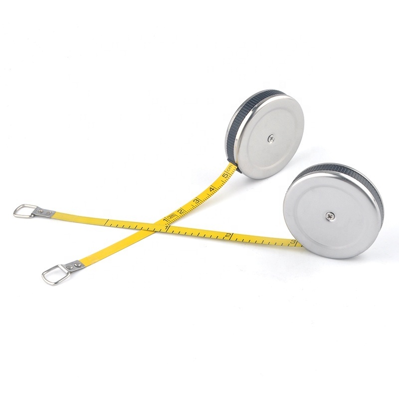 Wintape Custom Logo 2m Mini Pi Diameter Circumference Metric Tape Measure Use for Measuring Cylindrical Objects Pi Tape Measure