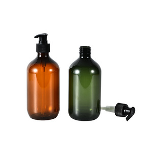 New Design 300ml/500ml PET Shampoo bottle Soap Hand Wash Bottle  Cosmetic Lotion Pump Bottle