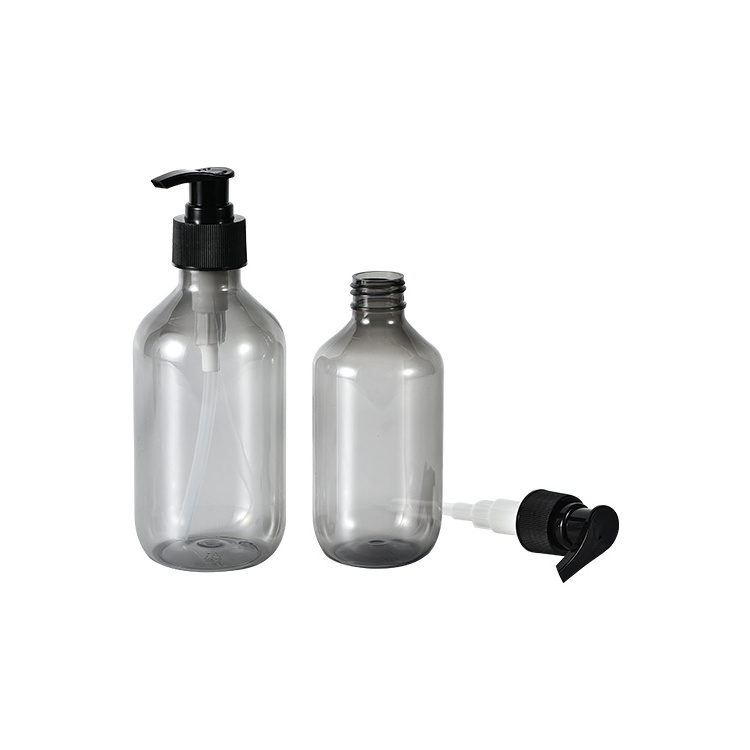 New Design 300ml/500ml PET Shampoo bottle Soap Hand Wash Bottle  Cosmetic Lotion Pump Bottle