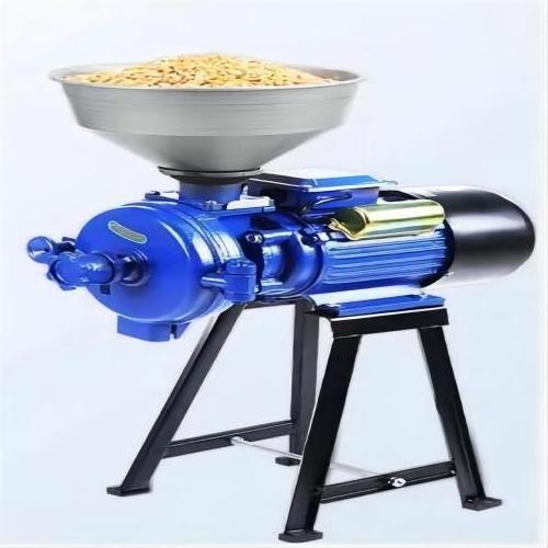 Corn Grinder Machine Household 220V Powdering Dry And Wet Dual-Use Small Commercial Grains Ultrafine Mill