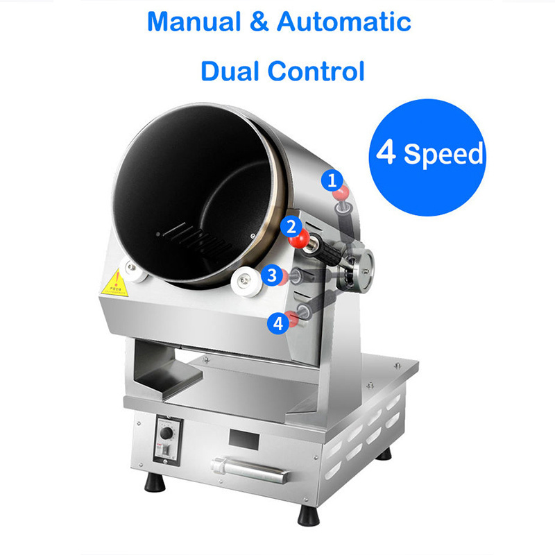 commercial intelligent electric automatic cooking machine food stir fry wok robot stir cooker fried rice cooking machine