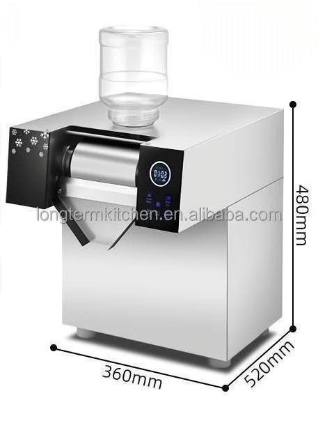 Hot Sale Automatic Flake Ice Shaver Manufacturing Ice Milk Snow Shaving Machine With Cheap Price