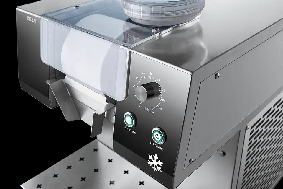 Milk Snowflake Cream Snow Flake Ice Machine In Summer Automatic Snow Machine Used In Commercial&Stall&Household for Table Top