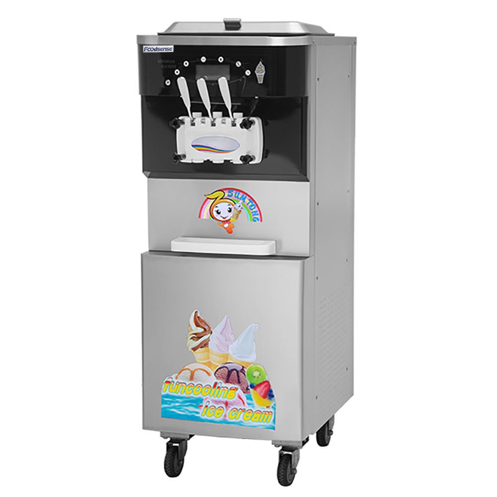 New Style Commercial Frozen Yogurt Maker Softy Ice Cream Vending Machine Ice Machine