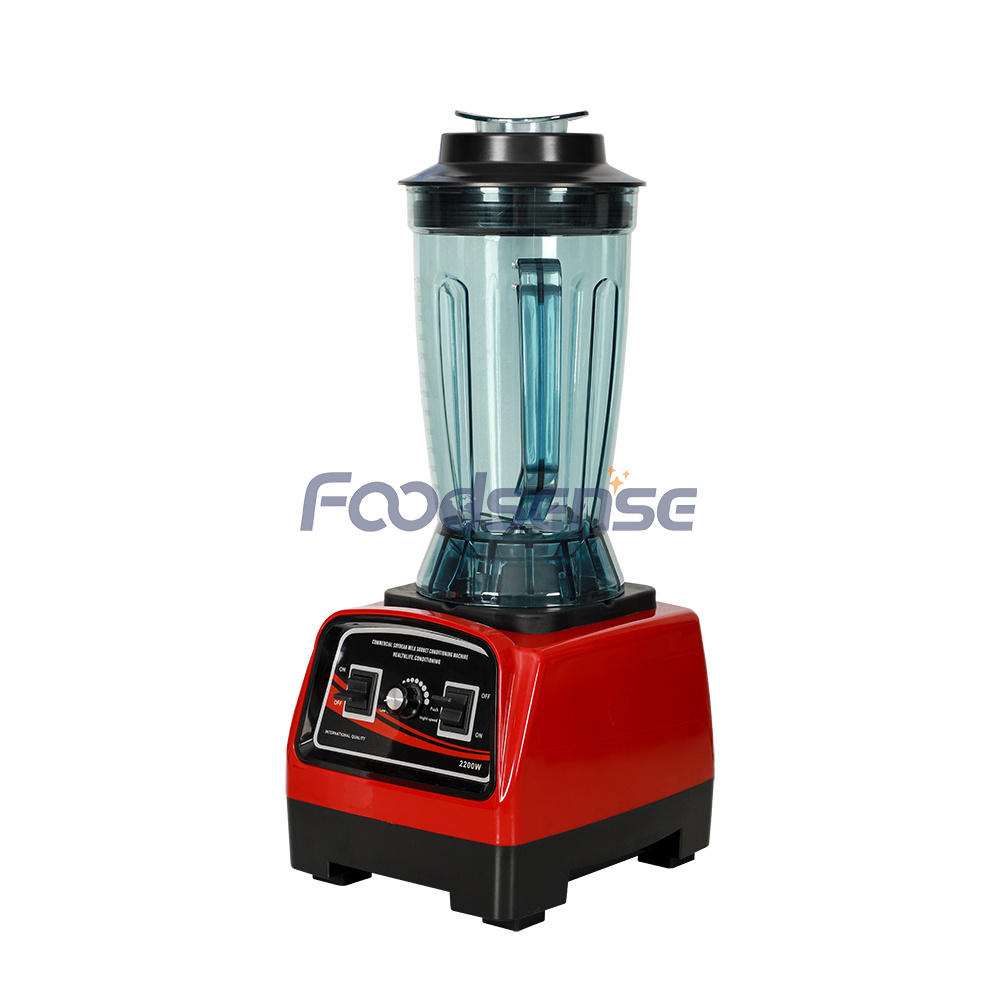 Commercial Electric Professional Blender Grade Bar Blender  For Shakes Smoothies Ice Crushing Frozen Fruits Juice